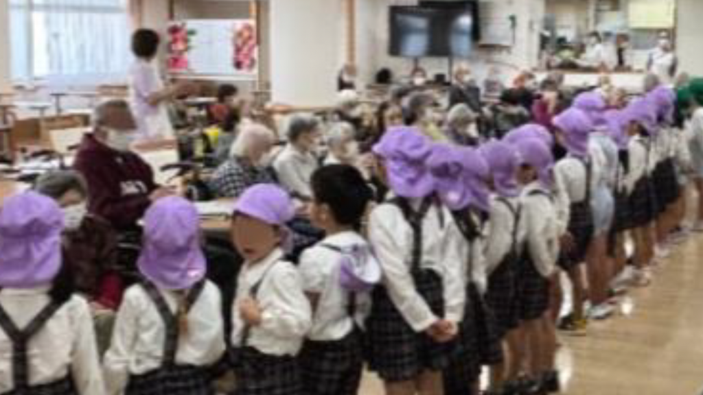 第二十二回　よどきり老健だより「3階幼稚園交流会」